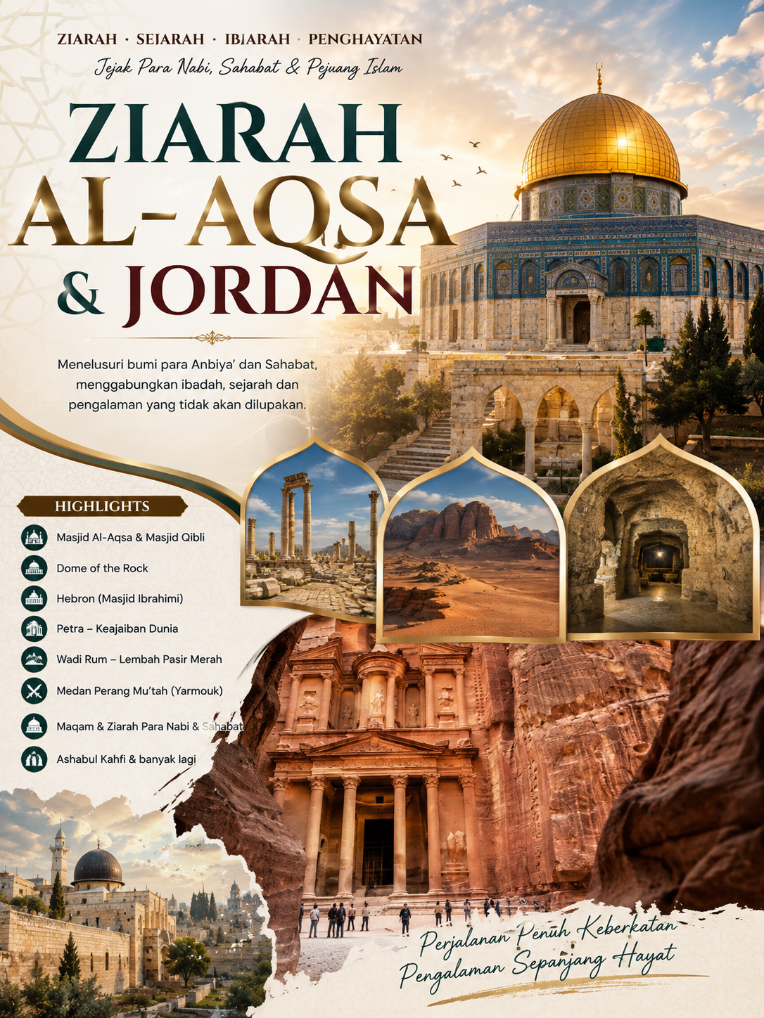 ZIARAH AL AQSA & JORDAN